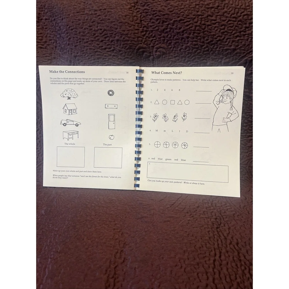 Olympia Odette‎ Presents My Think 'n' Do Adventure Book 1990 Spiral Bound New